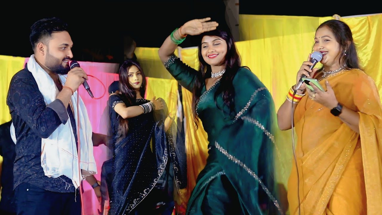 अनुराग पंडित मंजू मोहिनी में हुआ महा मुकाबला खुशबू रानी लाजो जौनपुरिया ने किया कमर तोड़ डांस 