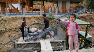 The journey of building a new timber farm project - Constructing a two-story farm - Lý Thị Nhim