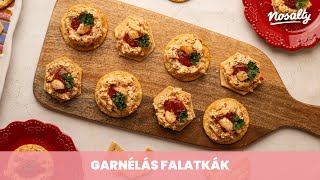 Garnélás falatkák koktélszósszal recept | Nosalty