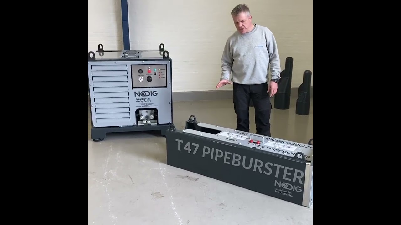 T47 static pipeburster machine, video introduction