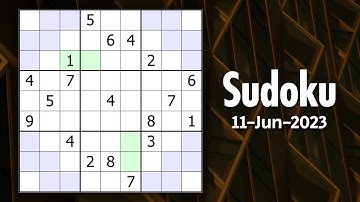 Clones, but not really: Shaken or Stirred | Sudoku (GAS, 11 Jun 2023)