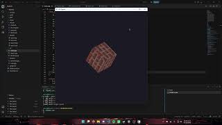 OpenGL Engine - First cube