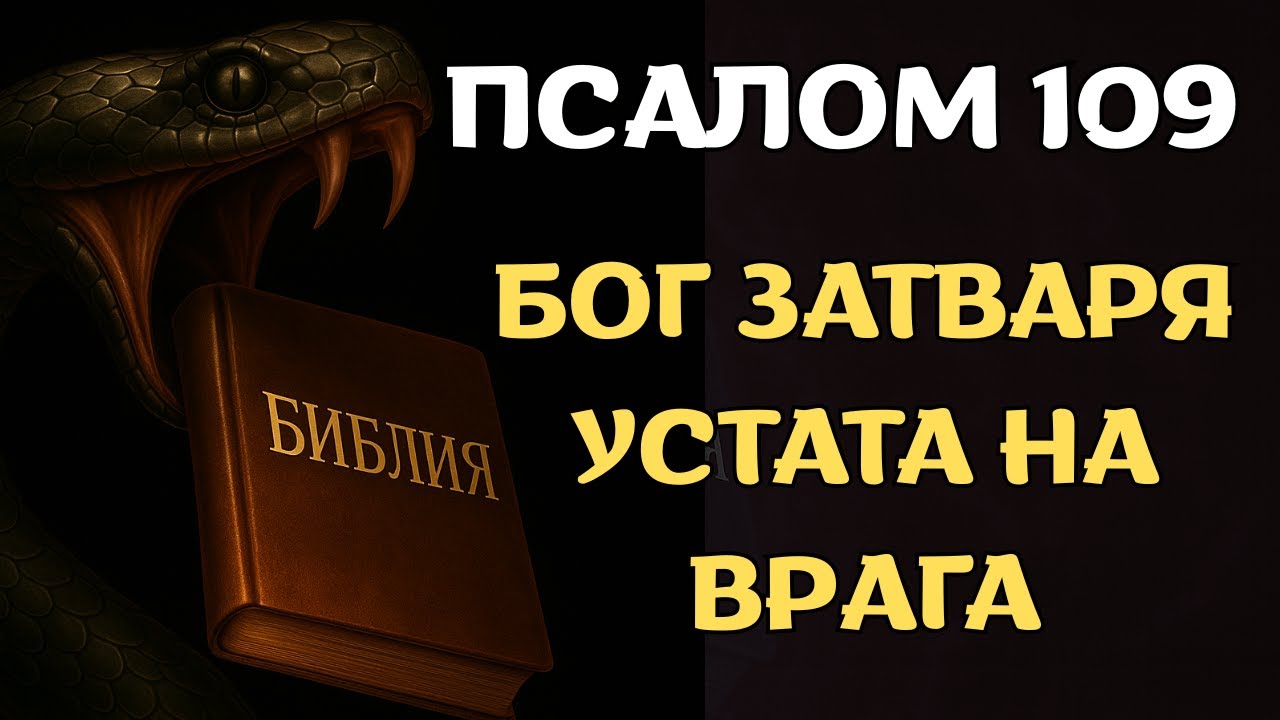 Псалм 109 – Тайната, която малцина знаят за Божията справедливост