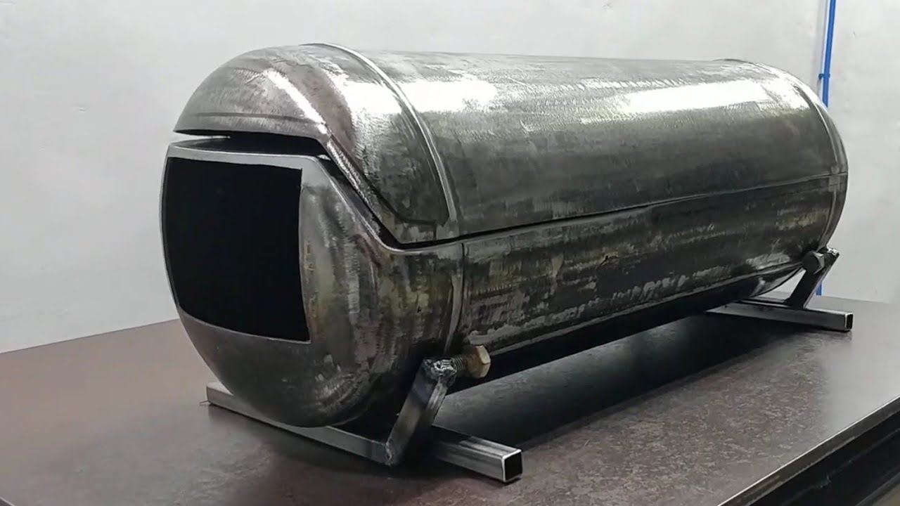 I Turned a Propane Tank into a BBQ Grill & Kazan | DIY Metalworking (Part 1)