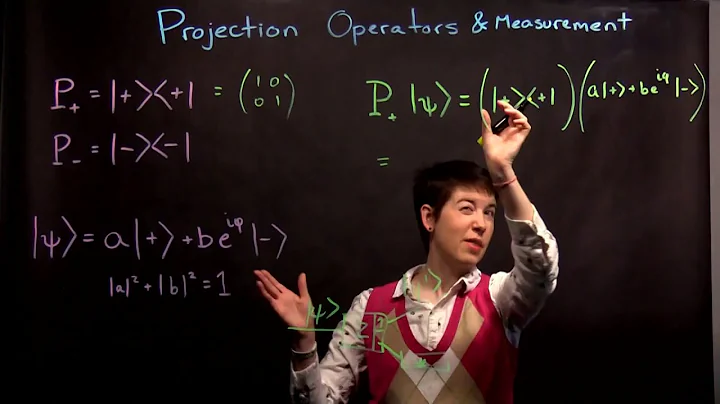 Projection Operators and Measurement