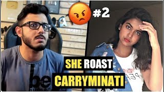 Carryminati roast by tiktok girl ? in this video i am going to react
on @carryminati also wakar zaka,deepak kalal and sandy saha...