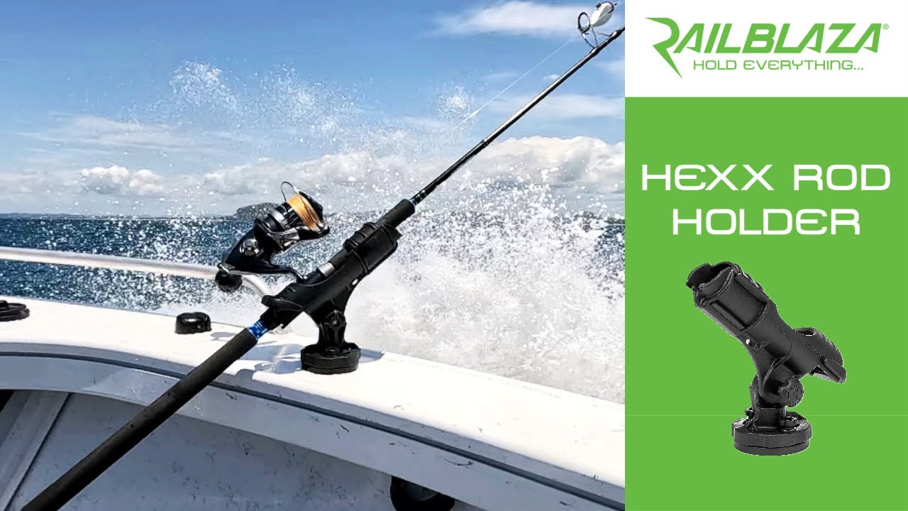 RAILBLAZA HEXX Rod Holder - Our Strongest Rod Holder Yet 