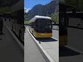 Postauto Bus in Lauterbrunnen Schweiz🇨🇭#bus #öv #lauterbrunnen