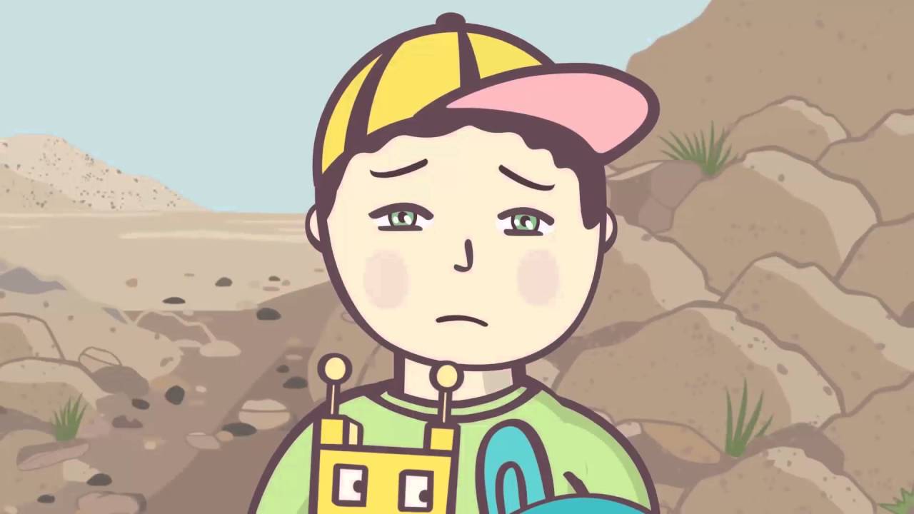 UNICEF: Mustafa sai para uma caminhada