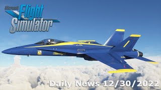 Microsoft Flight Simulator Daily News 12/30/2022 - Free F/A-18C Hornet & DH.83 Fox Moth