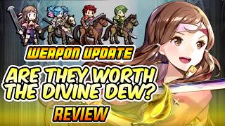 Are they Worth the DIvine Dew?  Weapon Refinery Review and Build Ideas |   Fire Emblem Heroes