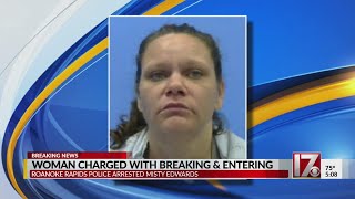 Roanoke Rapids woman assaulted man with tire iron during home invasion, police say