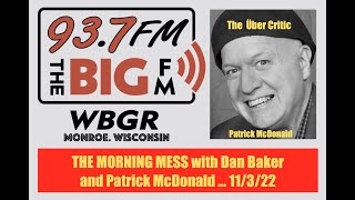 ARMAGEDDON TIME (2022) Review on WBGR-FM by Patrick McDonald, November 3, 2022