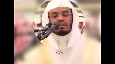 تلاوة مريحة من الشيخ ياسر الدوسري😍😴