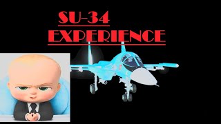 SU-34 Experience (Aircraft Carrier Roblox) #roblox #fighterjets #aircraftcarrier