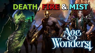 Death, Fire and Mist - 3 Builds for Age of Wonders 4