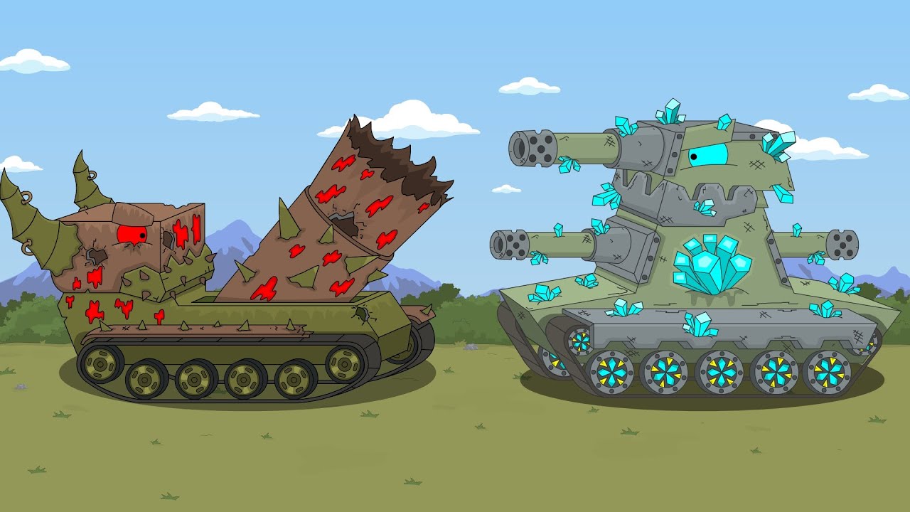 Магический Танк против Монстров - Мультики про танки