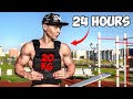 I Spent 24 Hours Living With A Weighted Vest Challenge !