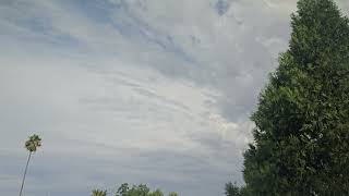 Mostly Cloudy Monsoom Altocumulus & Light West Winds 5:01pm August 2, 2024