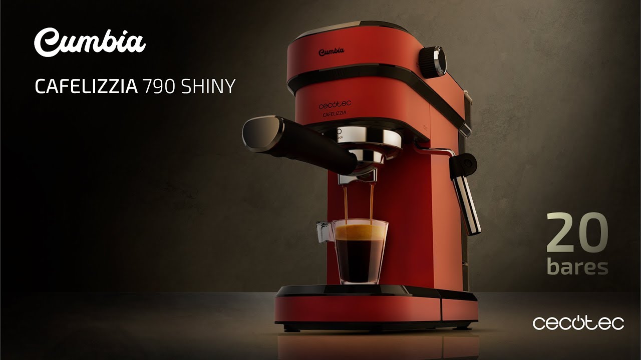 Cafetera espresso Cafelizzia 790 Shiny Pro Cecotec