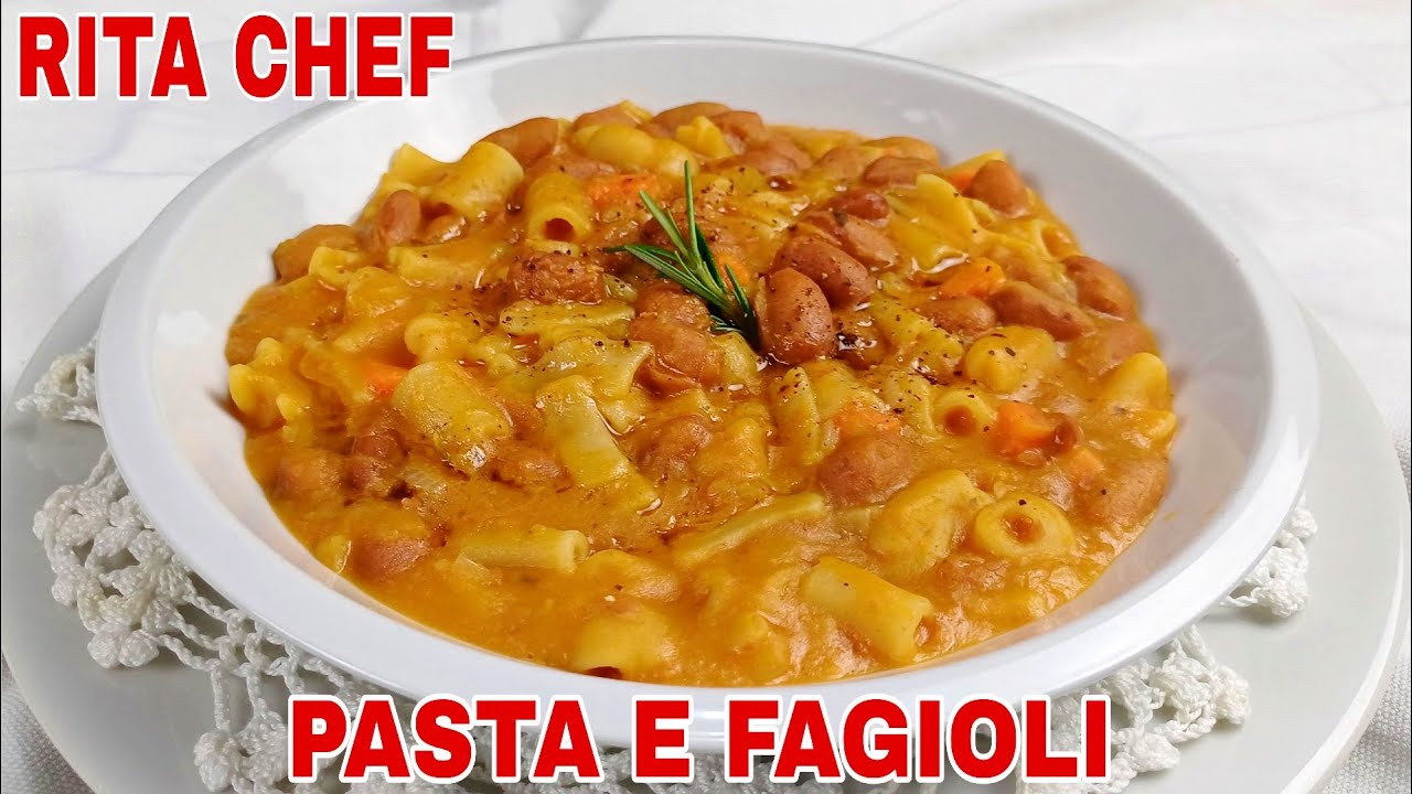 МАКАРОНЫ И ФАСОЛЬ⭐РИТА ШЕФ-ПОВАР | PASTA AND BEANS.
