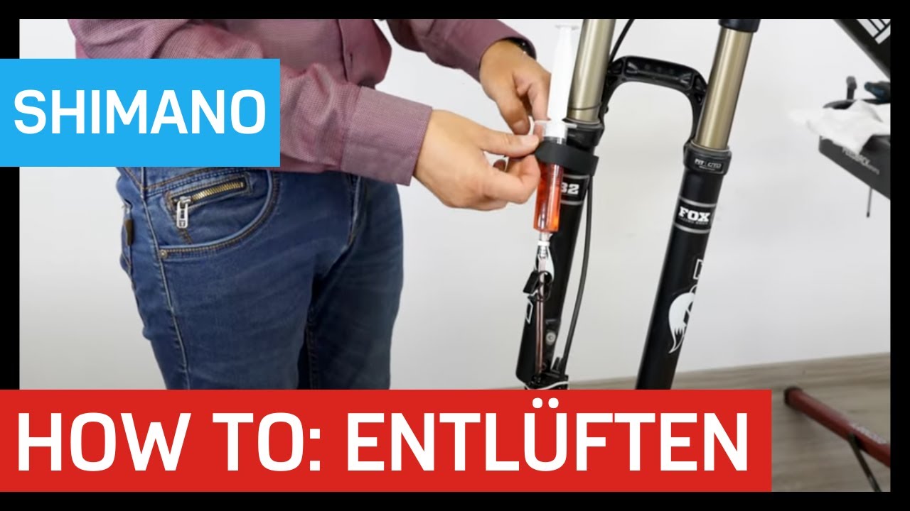 Bremse entlüften - Shimano - schnell und einfache Anleitung/Tutorial (XT, Deore, Saint Ultegra ...