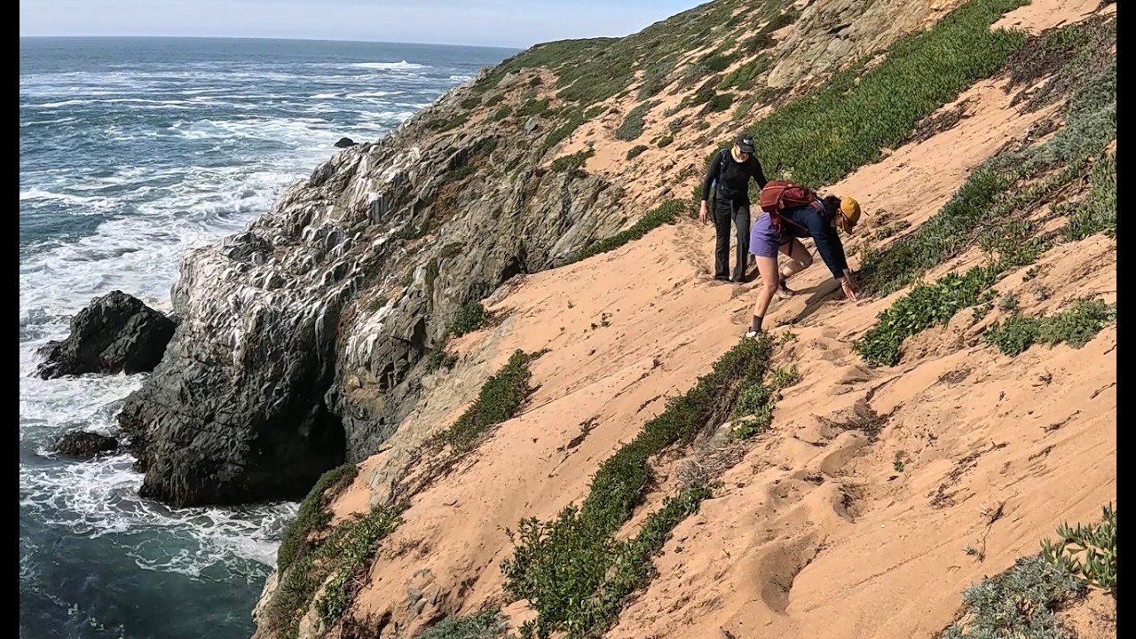 Stunningly Beautiful yet Perilous  [4K] #exploring #adventure #hiking #pointsal #californiacoast