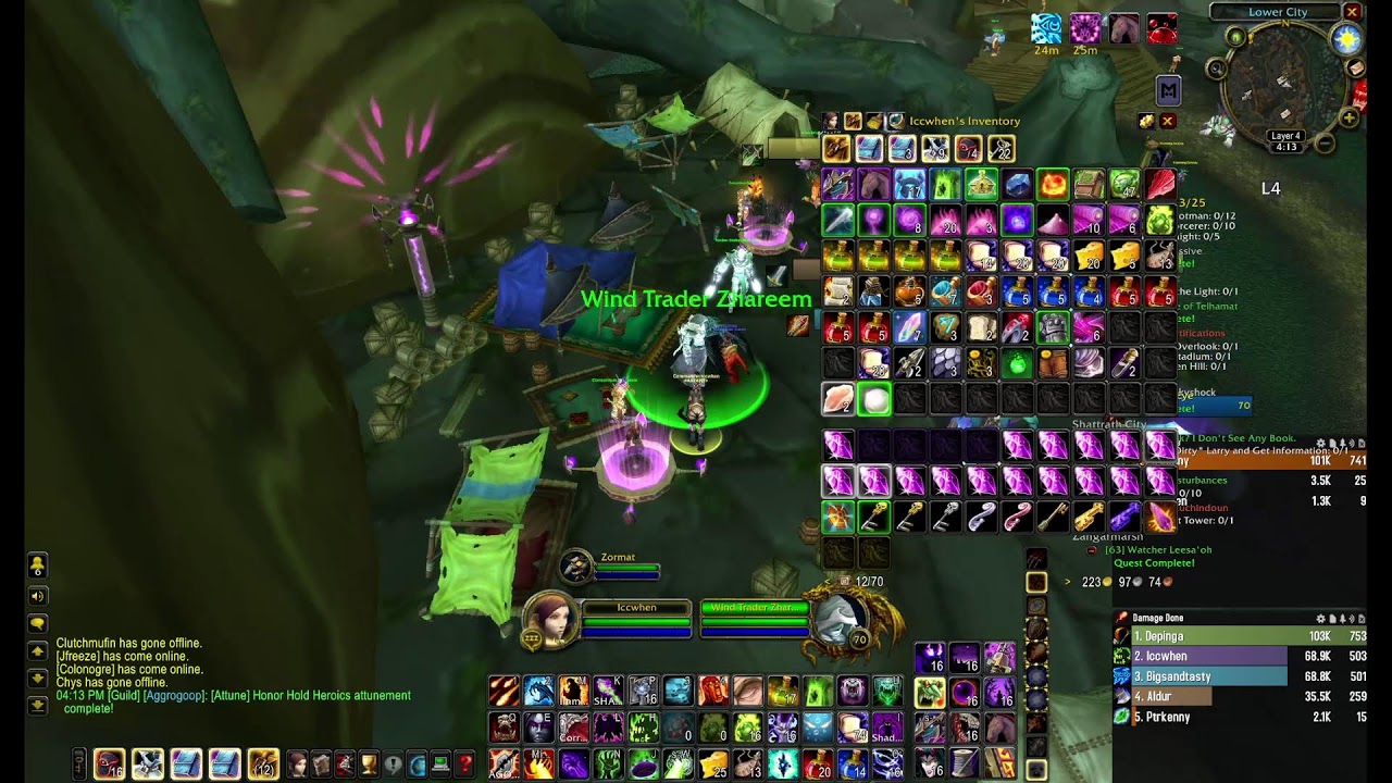 EARLY MORNING TBC GRINDING | GETTING READY FOR RAIDS THIS WEEK