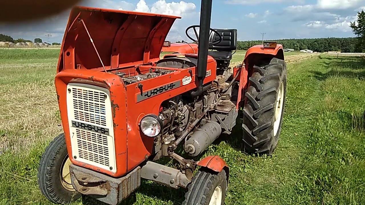 URSUS C-360 1991 rok mała prezentacja. Retro traktor