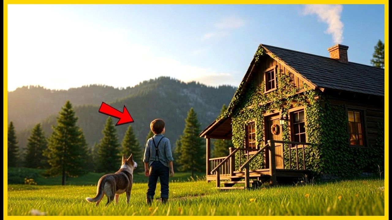 Porzucony jako dziecko — chłopiec z gór i jego pies zamienili zrujnowaną chatę w górach w raj
