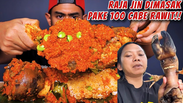 DITANTANG DEDE INOEN MUKBANG RAJA JIN !!