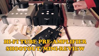 Hi-Fi Tube Preamps Shootout Test: Nobsound Marantz 7 vs Shigeru Wada vs TP Audio