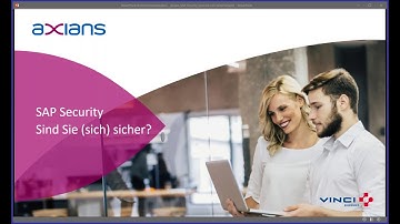 WebCast: SAP Security – Sind Sie (sich) sicher?