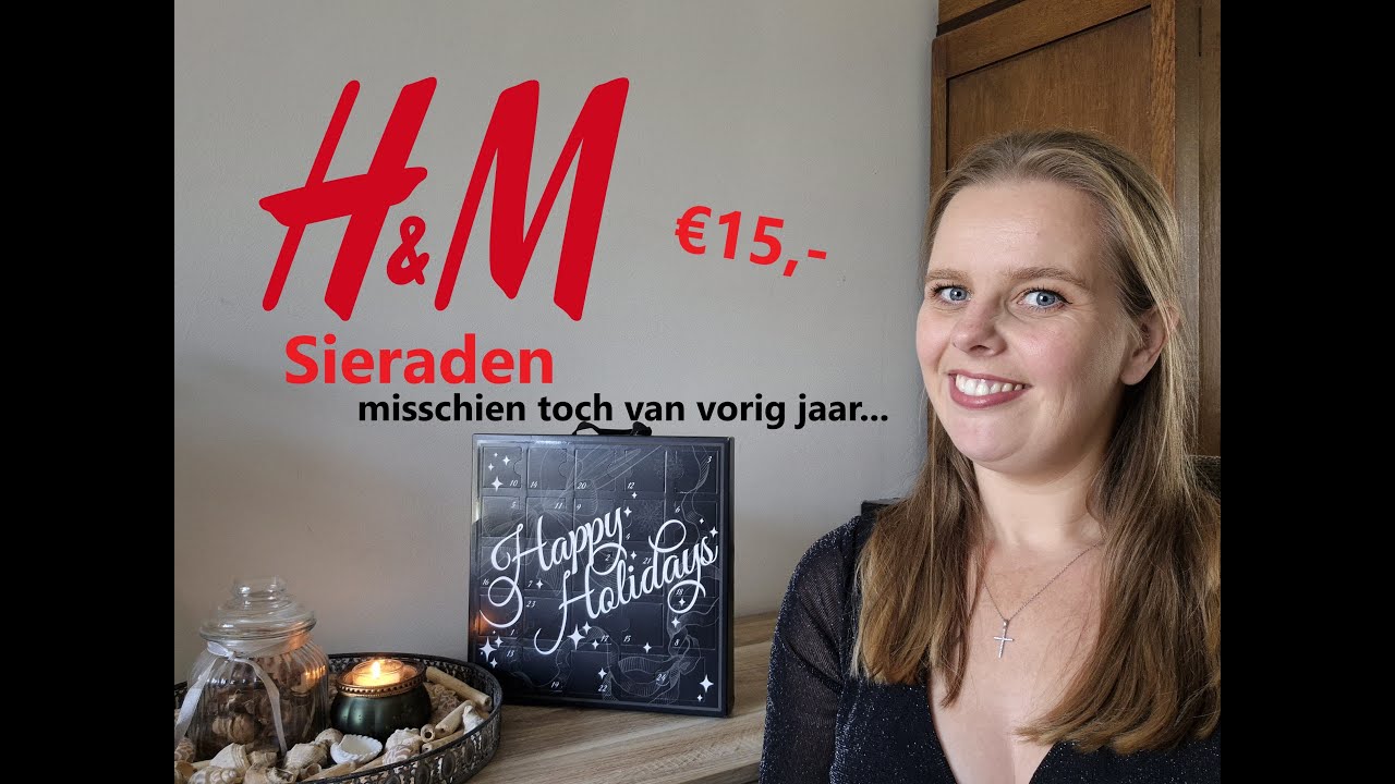 H&M sierraden adventskalender unboxen 2024... of toch 2023..?