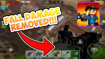 OMG! FALL DAMAGE REMOVED IN PIXEL GUN 3D!! [15.5.0]