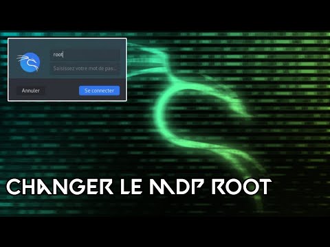 Vidéo: Comment Changer Le Mot De Passe Root