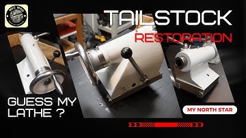 Het restaureren van mijn draaibank in de gereedschapskamer: de losse kop als eerste! De Poolster