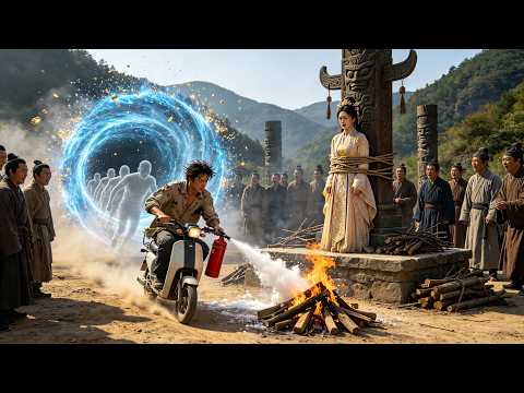 Beauty sacrificed? Guy time-travels, modern supplies in hand, hailed as mountain god!