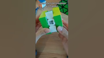 Guess when the Rubik