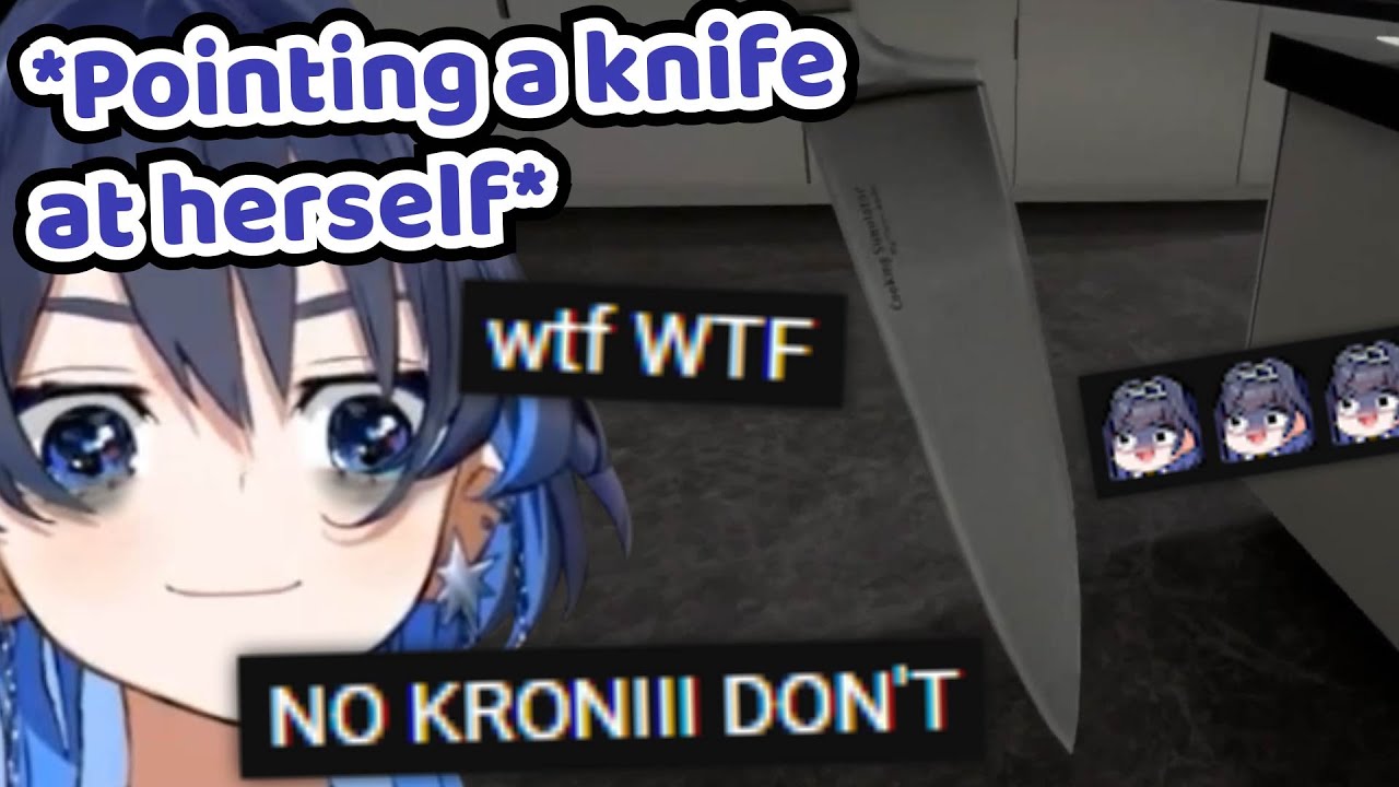 Kronii in VR is a COMPLETE Menace and She's Loving Every Second of it