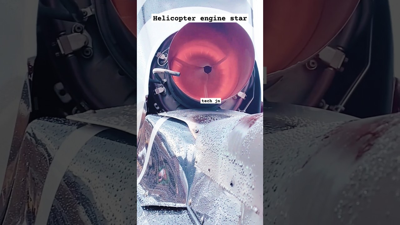 Helicopter Engine starting 