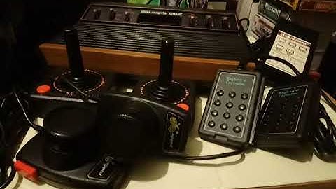 Atari Video Computer System Console Joystick Paddle Keyboards Video Touch Pad 19.04.19