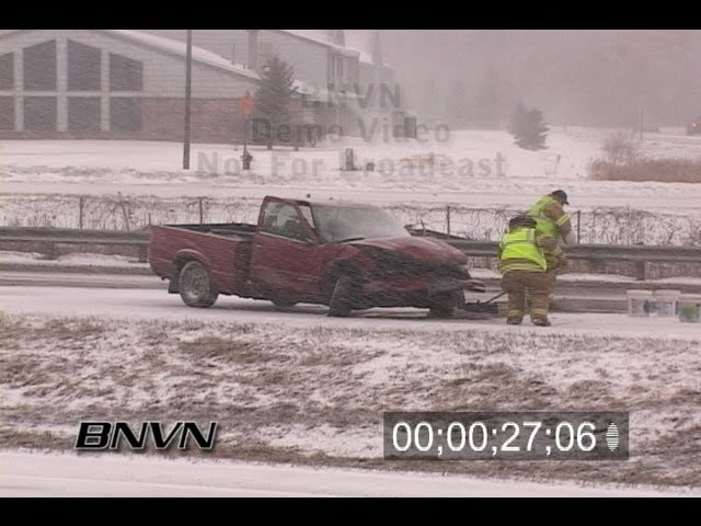 2/28/2008 Winter storm hits the Minneapolis & St. Paul metro area.