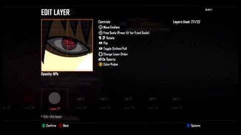 Black Ops 2 Emblem Tutorial Sasuke EMS