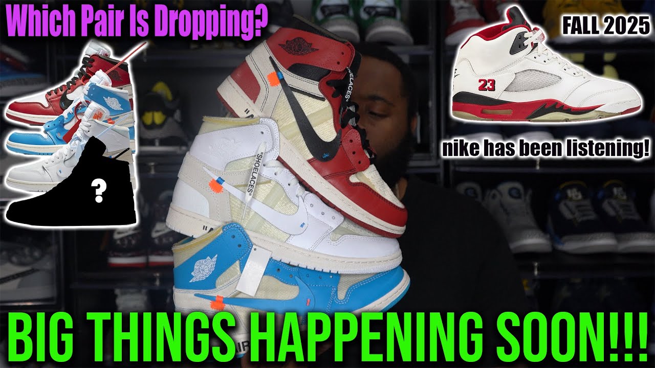 CONFIRMED! OFF-WHITE Jordan 1 2025! ANOTHER OG Dropping 2025! More