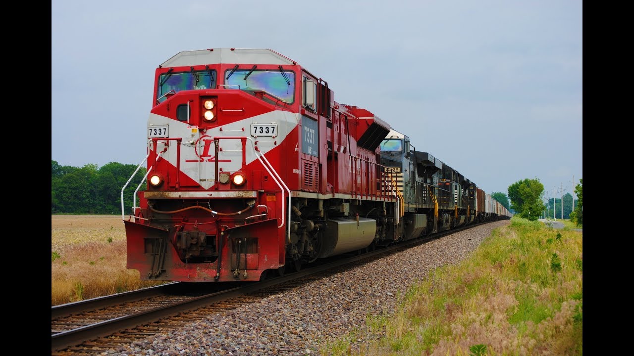 HD: May 2017 Trains w/Detours, Foreign Power, Meets, & Heritage Units