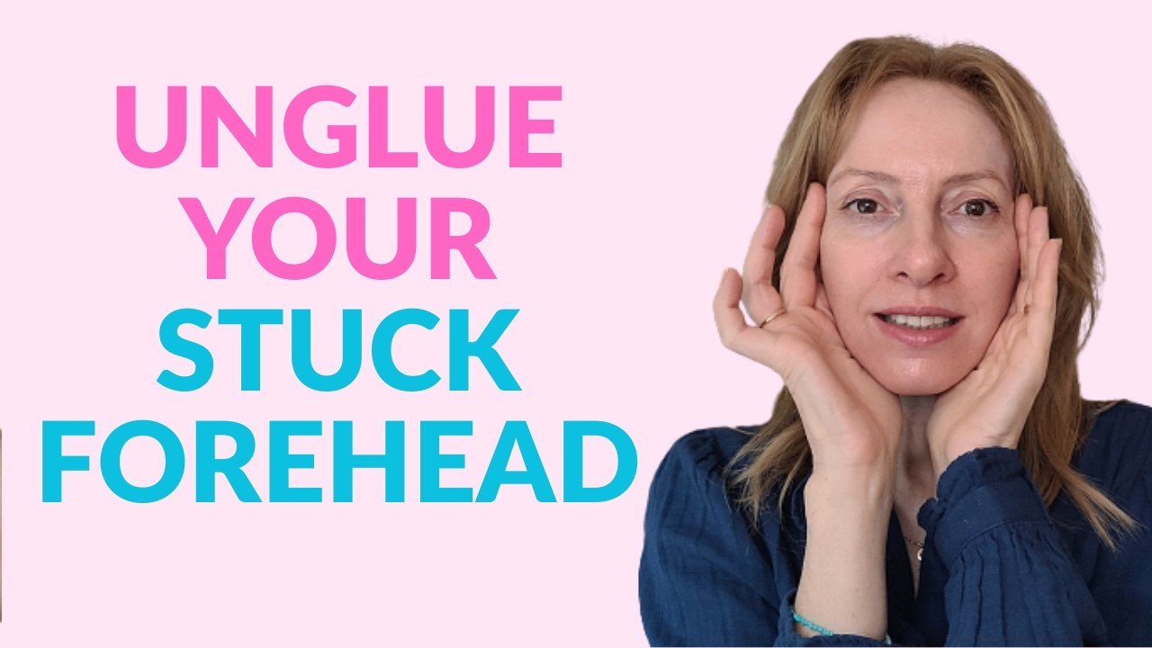 Your Forehead Isn’t Aging - It’s Stuck Fascia Glued to Your Skull ( Release It Naturally) 🌿