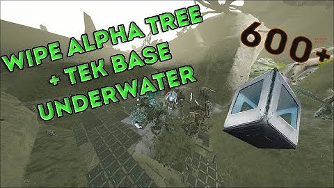 ARK Official PvP | WIPE ALPHA TREE + TEK underwater base | Highlights #15