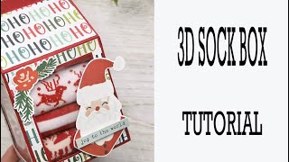 KLJUYP 3D Sock Box