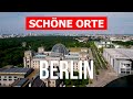 Reise nach Berlin, Deutschland | Urlaub, Natur, Tourismus, Touren | Drohne 4k Video | Stadt Berlin